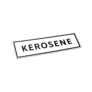 Kerosene - Label